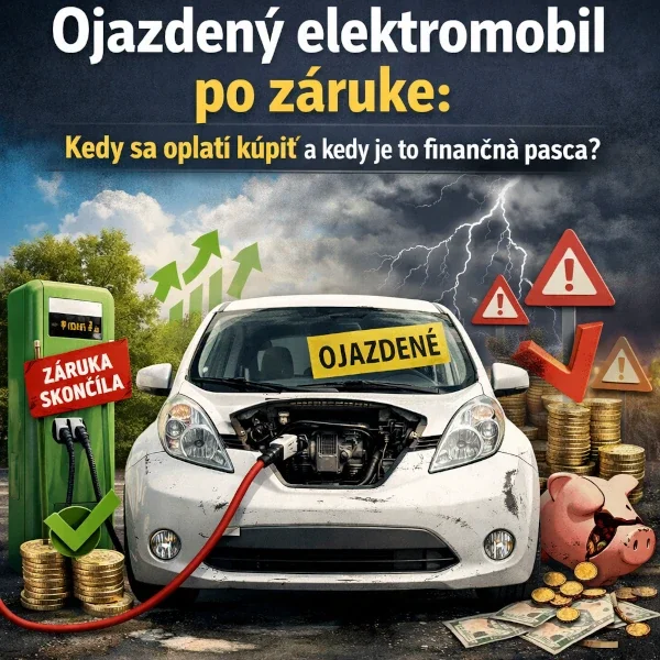Ojazdený elektromobil po záruke: Kedy sa oplatí kúpiť a kedy je to finančná pasca?